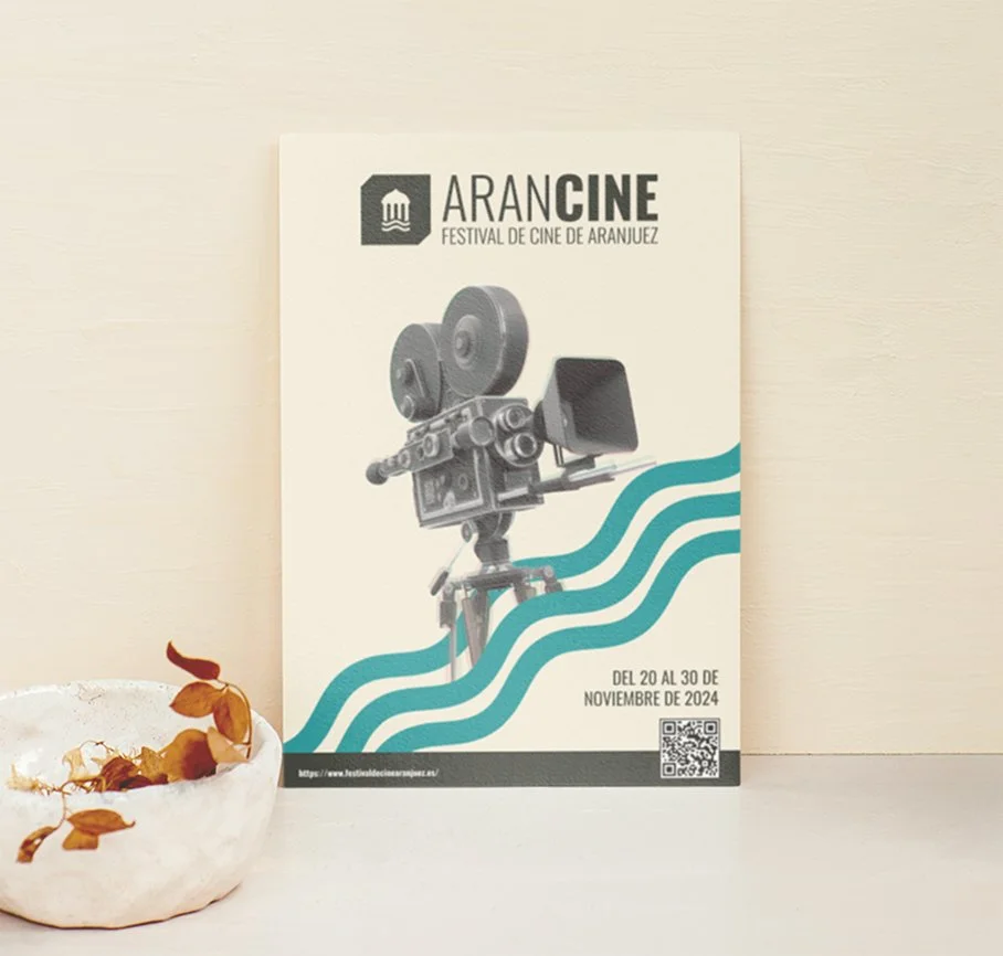 Printed poster of the Aranjuez Film Festival