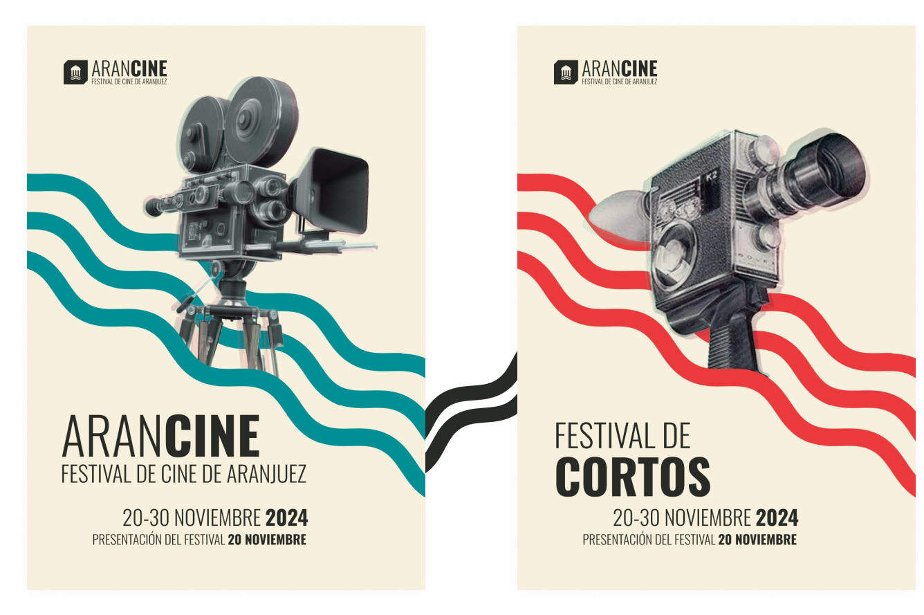 Posters from the festival's visual universe