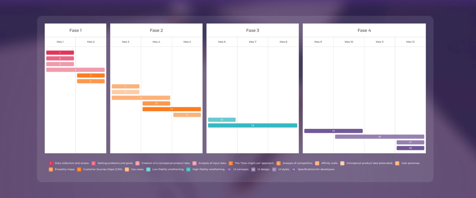 Project delivery roadmap
