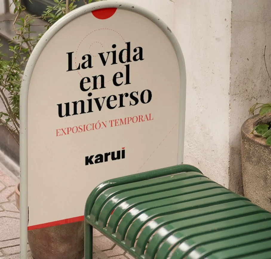 Poster for a Karui exhibition