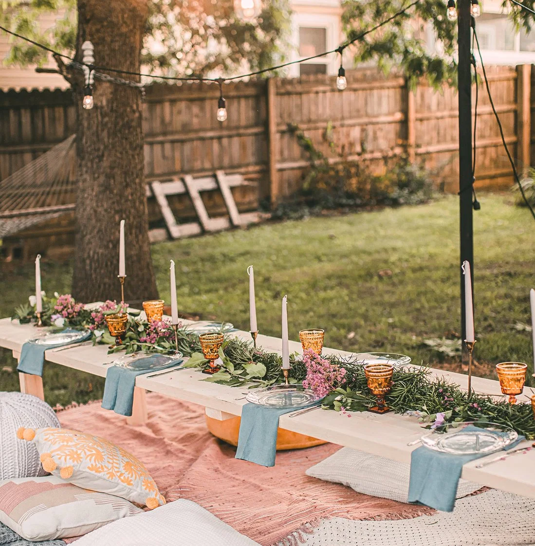 Table set for a Karui gathering